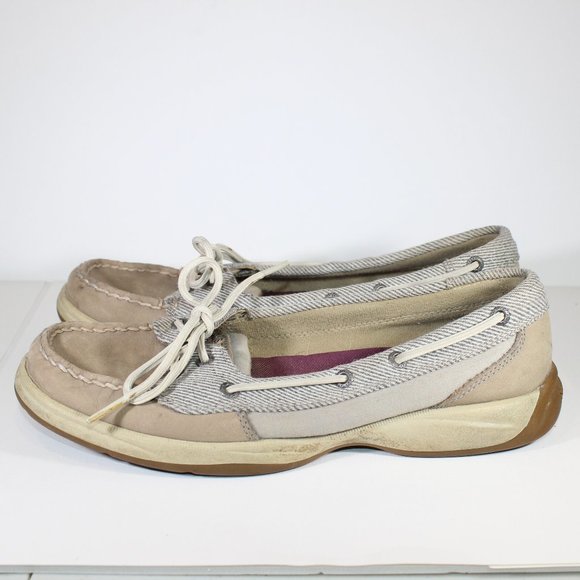 SPERRY Leather Boat Deck Shoe Topsider 7.5 - Picture 2 of 10